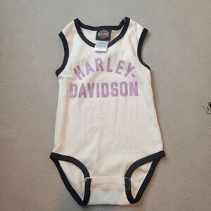 Harley Davidson Baby Clothing Size 6-9 months Bodysuit